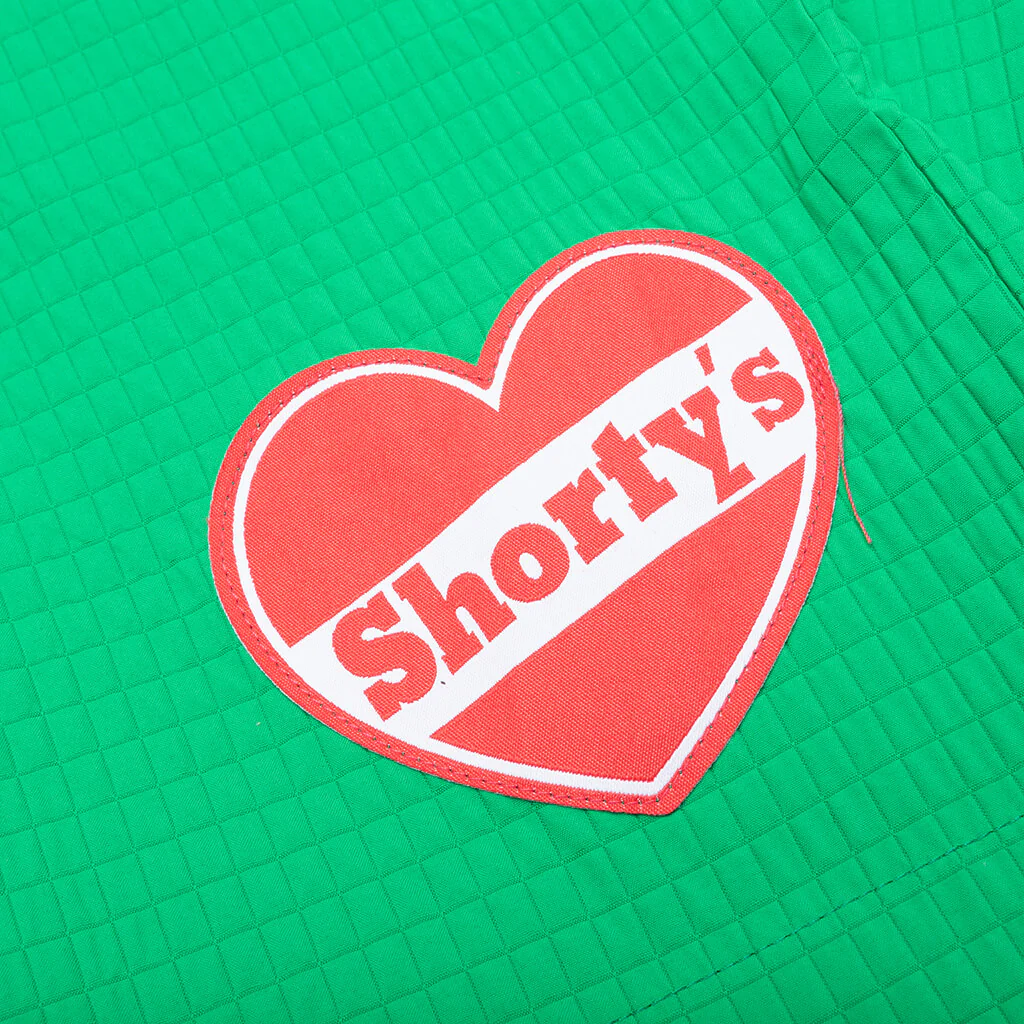 Heart Sport Shorts - Green - Image 3