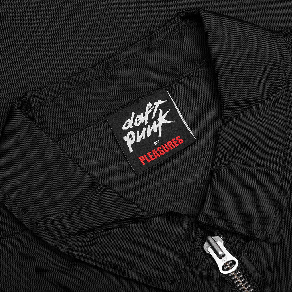 Helmets Nylon Work Jacket - Black - Image 4