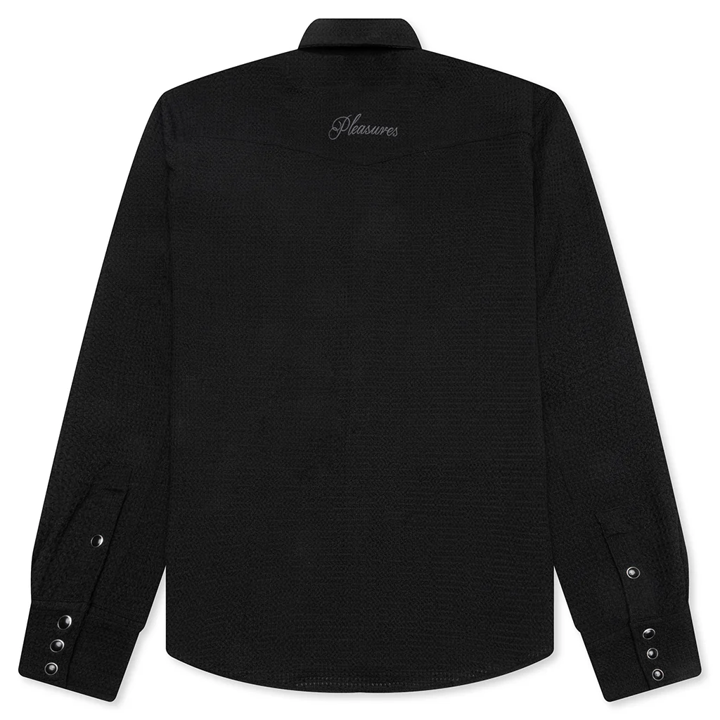 Hive Western Shirt - Black - Image 2