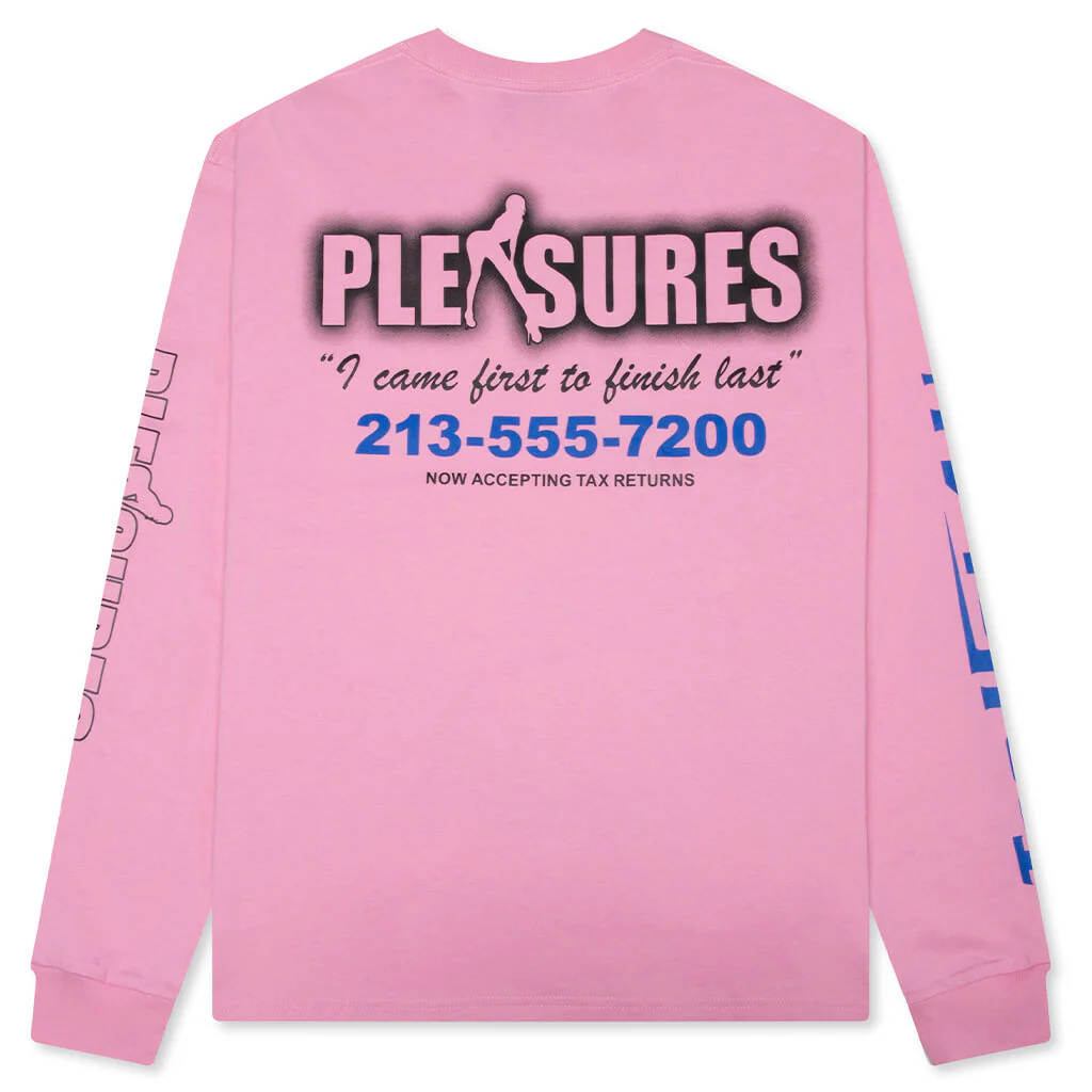 Hot 4 U L/S T-Shirt - Pink - Image 2