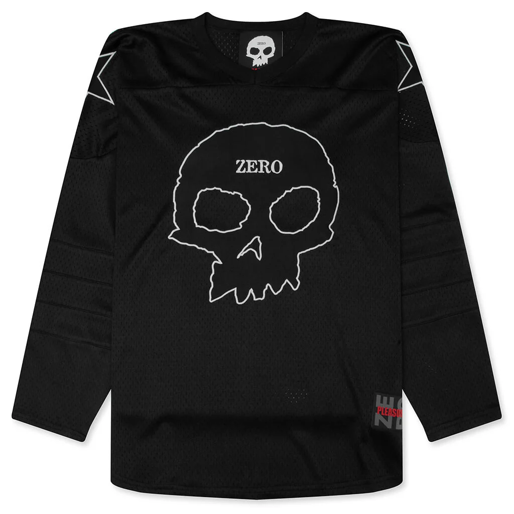 Pleasures x Zero Jamie Hockey Jersey - Black