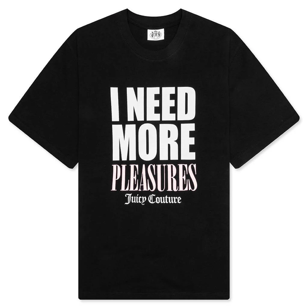 Pleasures x Juicy Couture Juicy Pleasures Heavyweight T-Shirt - Black
