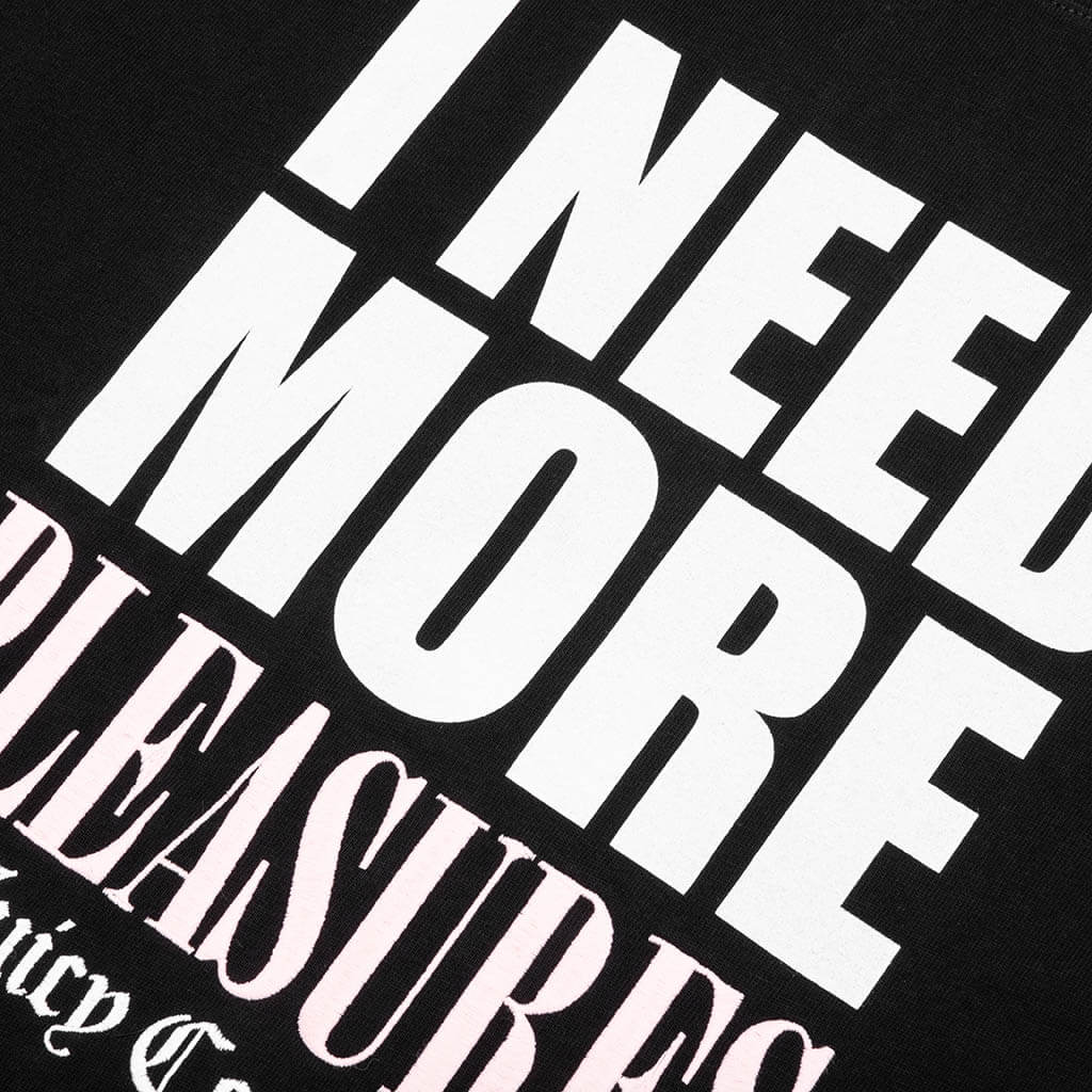 Pleasures x Juicy Couture Juicy Pleasures Heavyweight T-Shirt - Black - Image 3