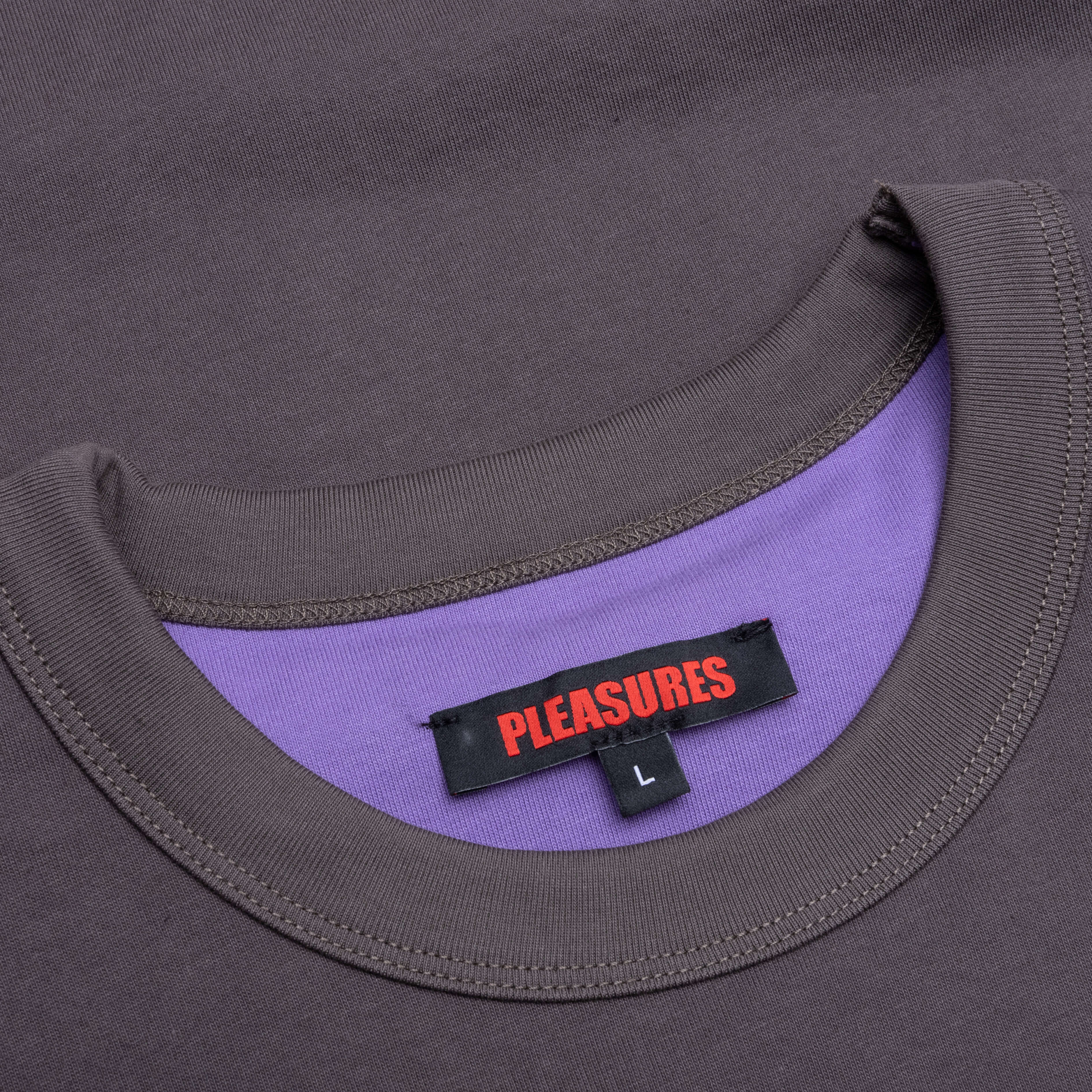 Legal Reversible Heavyweight Shirt - Charcoal/Purple - Image 3