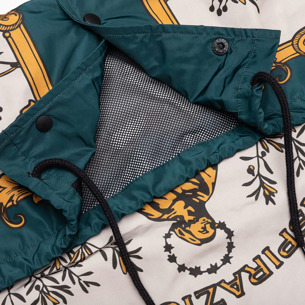 Lorenzo Coach Jacket - Dark Green - Image 4
