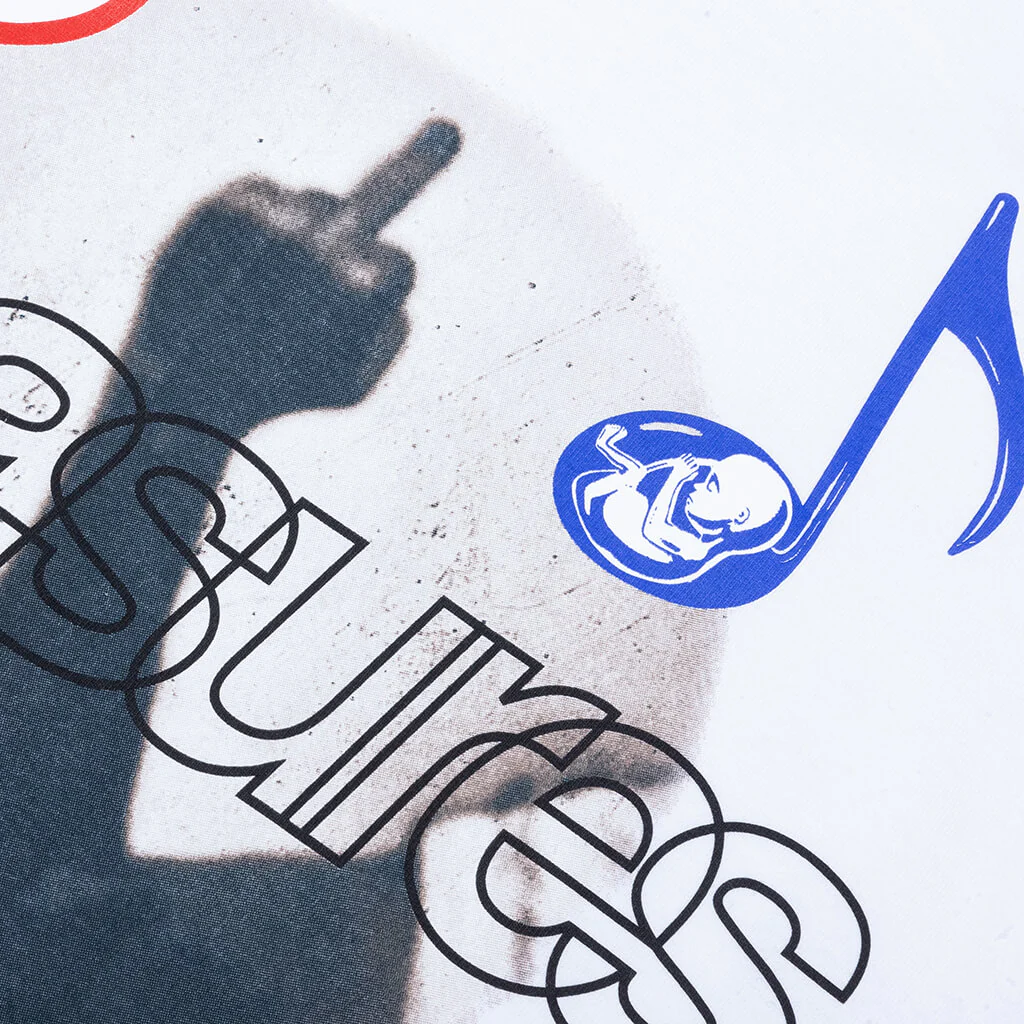 Pleasures x Boiler Room Loud Music T-Shirt - White - Image 3