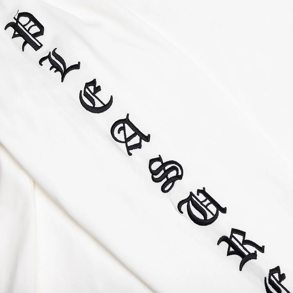 Oe Heavyweight Long Sleeve - White - Image 4