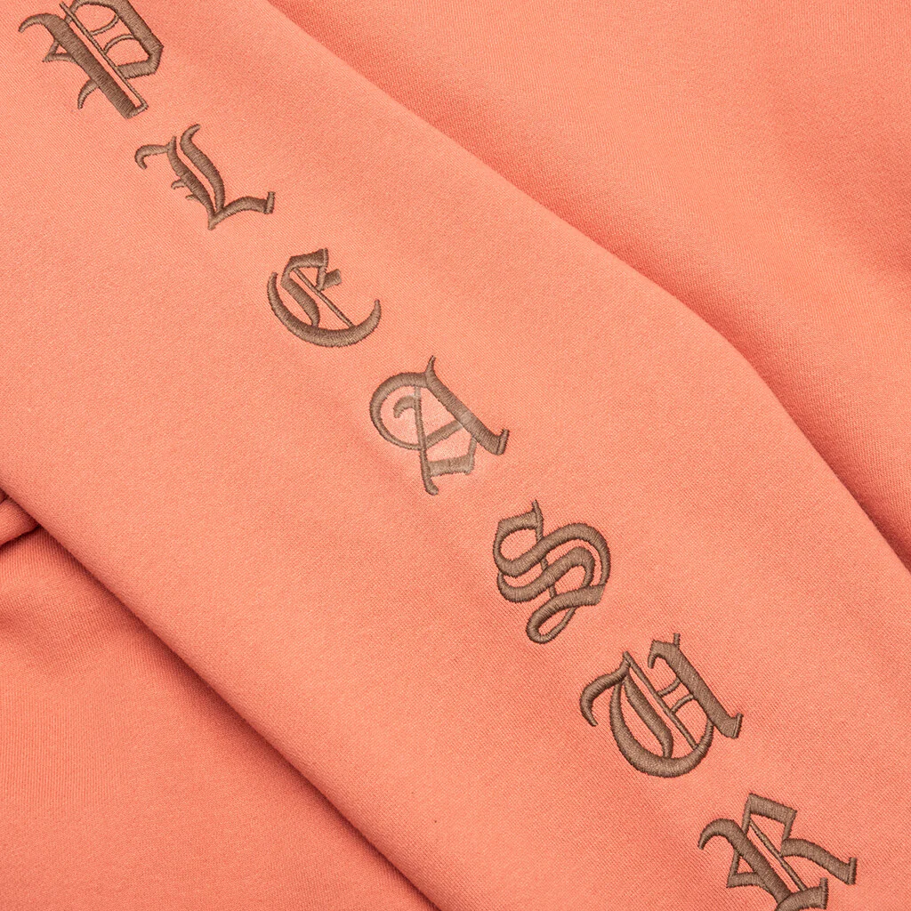 OE Zip Up Hoodie - Rust - Image 4