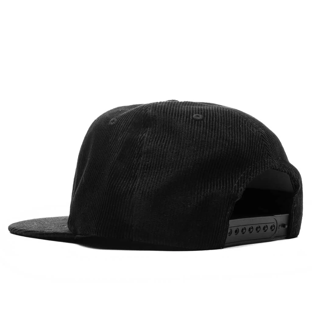 Onyx Corduroy Snapback - Onyx - Image 4