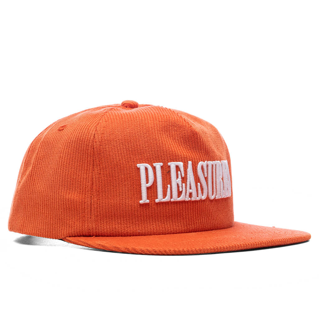 Onyx Corduroy Snapback - Safety Orange - Image 3