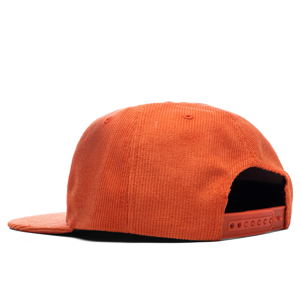 Onyx Corduroy Snapback - Safety Orange - Image 4
