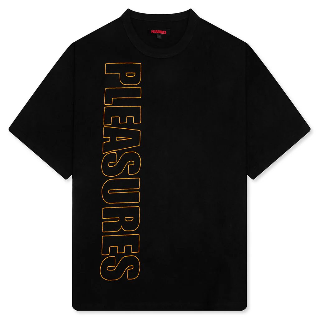 Outline Heavyweight T-Shirt - Black