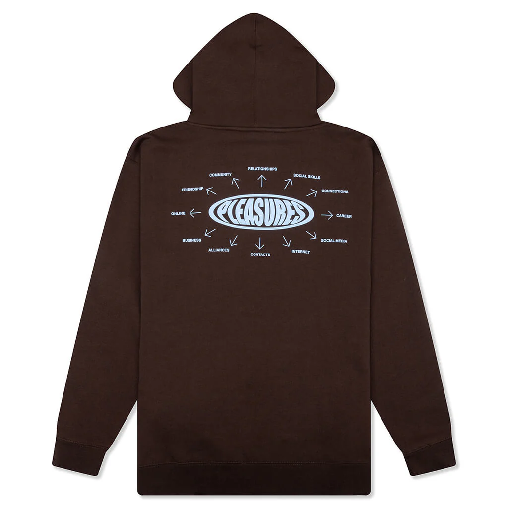 Overview Hoodie - Brown - Image 2