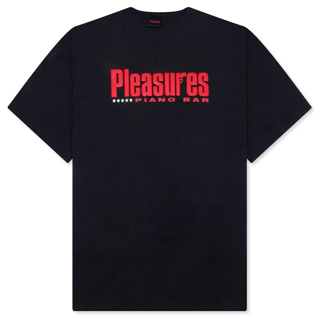 Piano Bar T-Shirt - Black