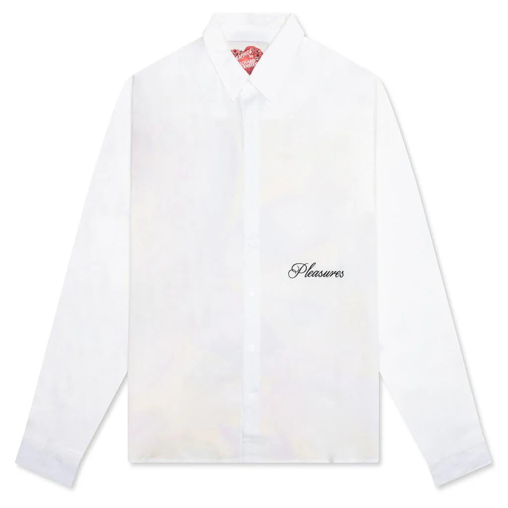 Pilule Button Up - White