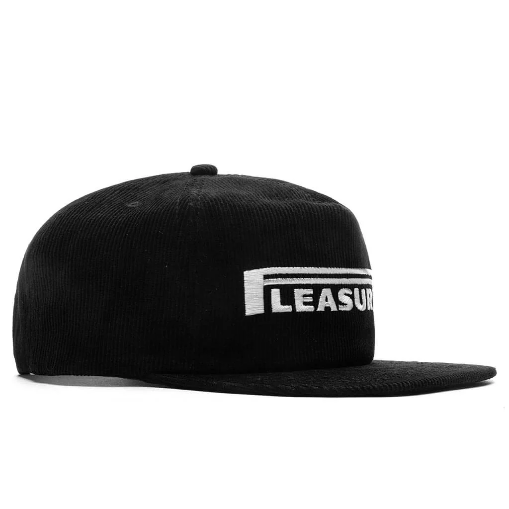 Pit Stop Corduroy Hat - Black - Image 3