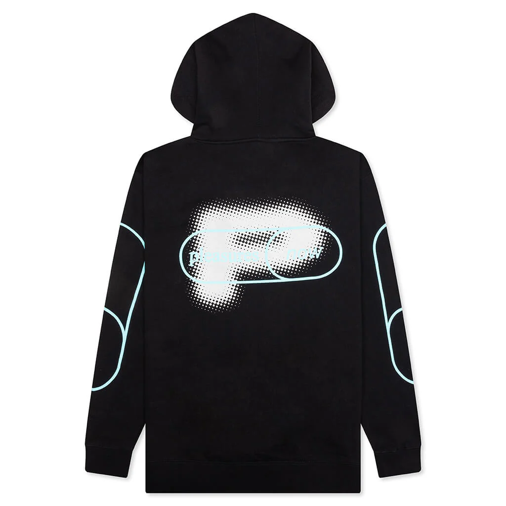 Pixel P Hoodie - Black - Image 2