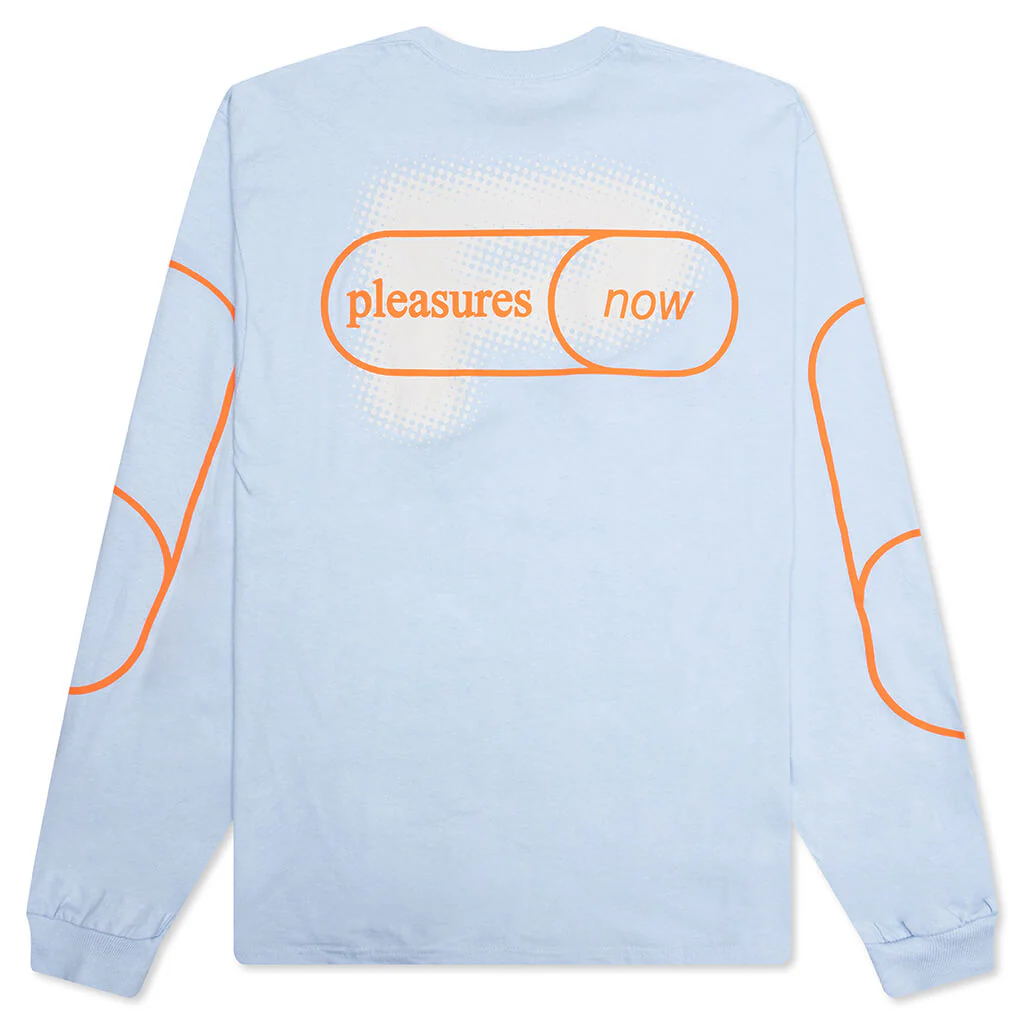 Pixel P Long Sleeve - Light Blue - Image 2