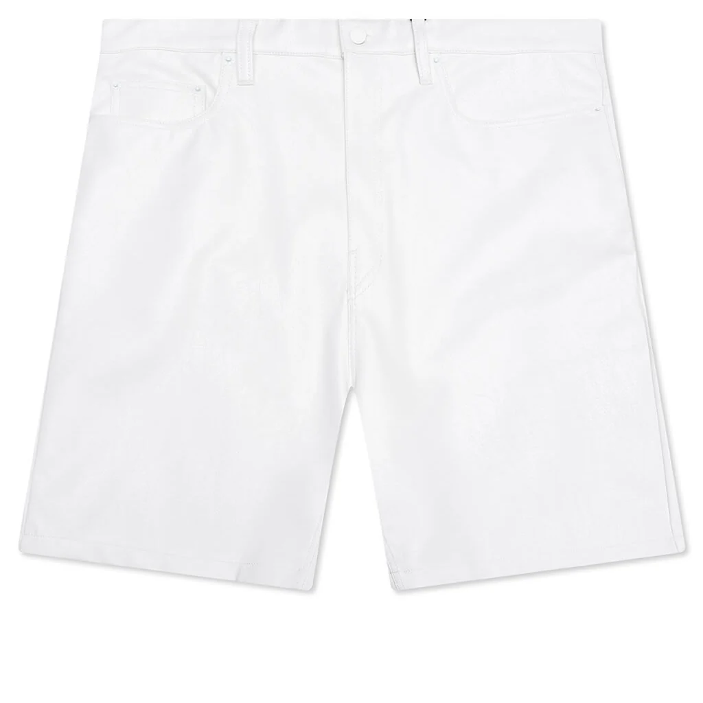 Plaster Baggy Shorts - White