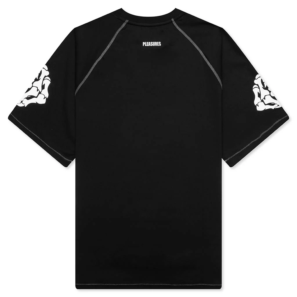 Pollution Boxy Raglan T-Shirt - Black - Image 2