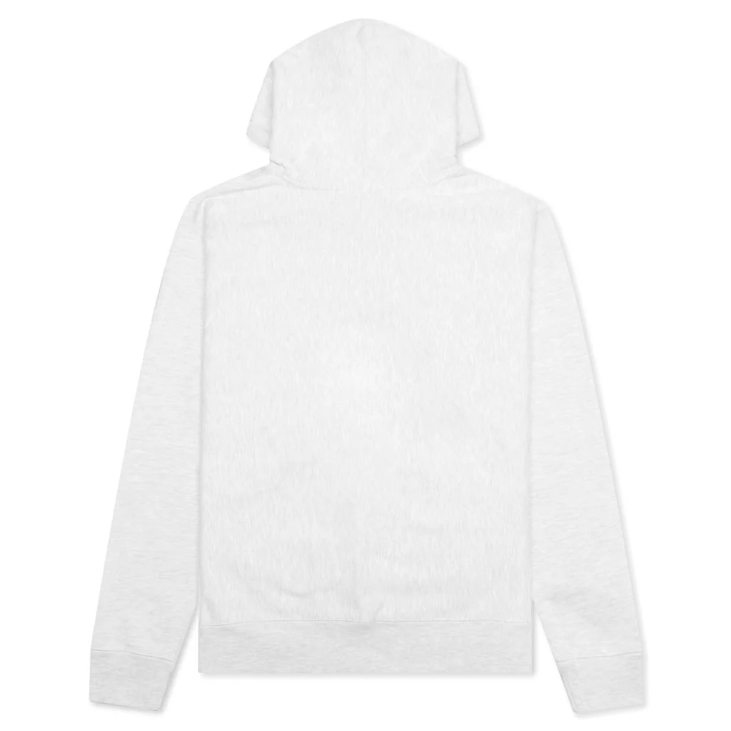 Punk Duck Hoodie - Heather Grey - Image 2