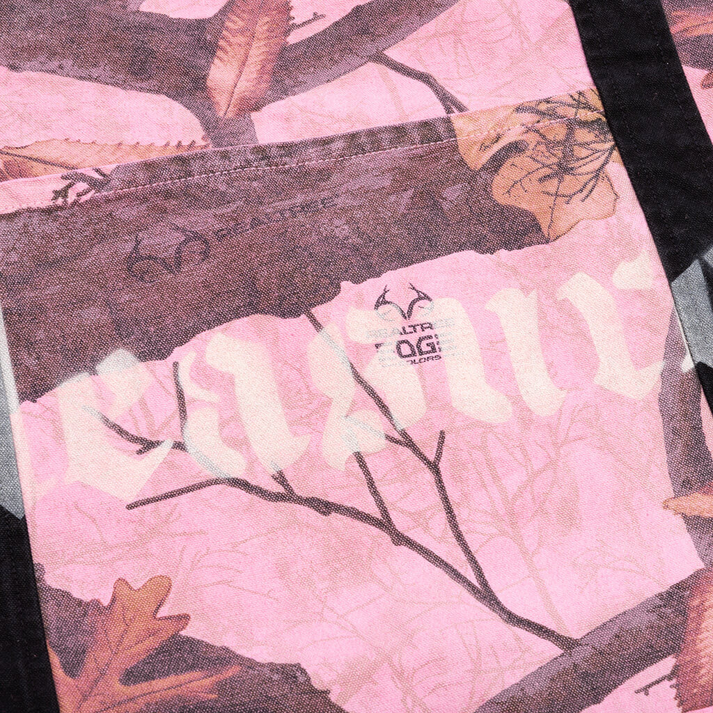 Pleasures x Juicy Couture Realtree Canvas Tote - Pink Edge - Image 3
