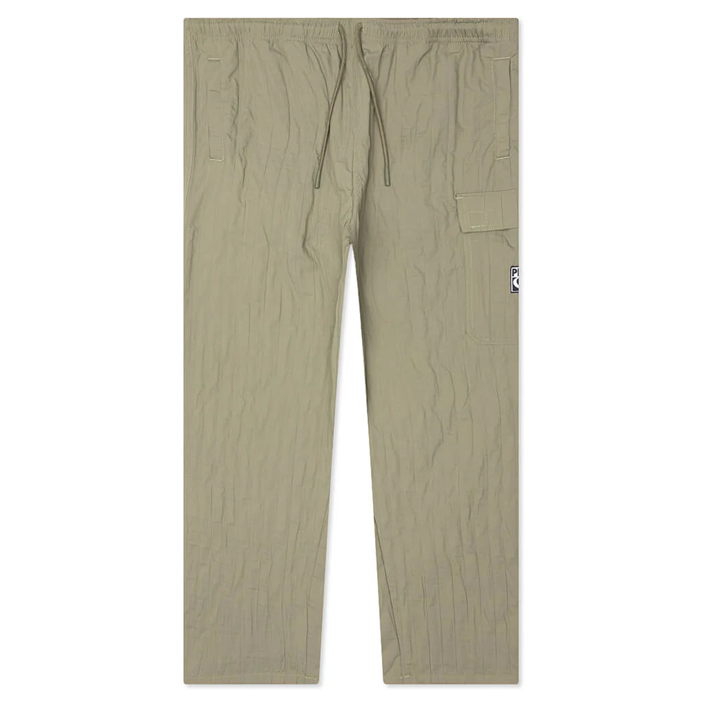 Rescue Pleated Cargo Pants - Olive