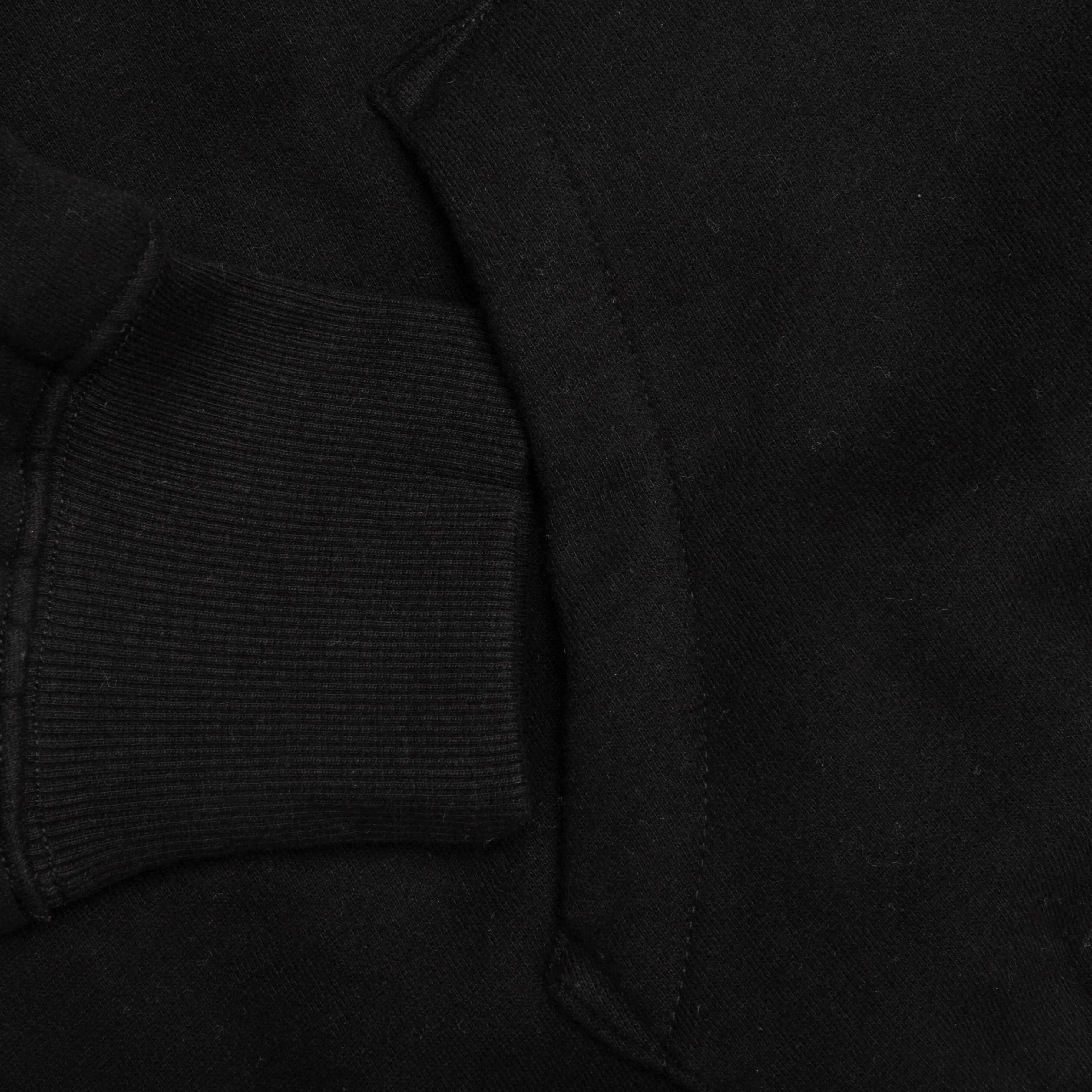 Rhinestone Impact Hoodie - Black - Image 4