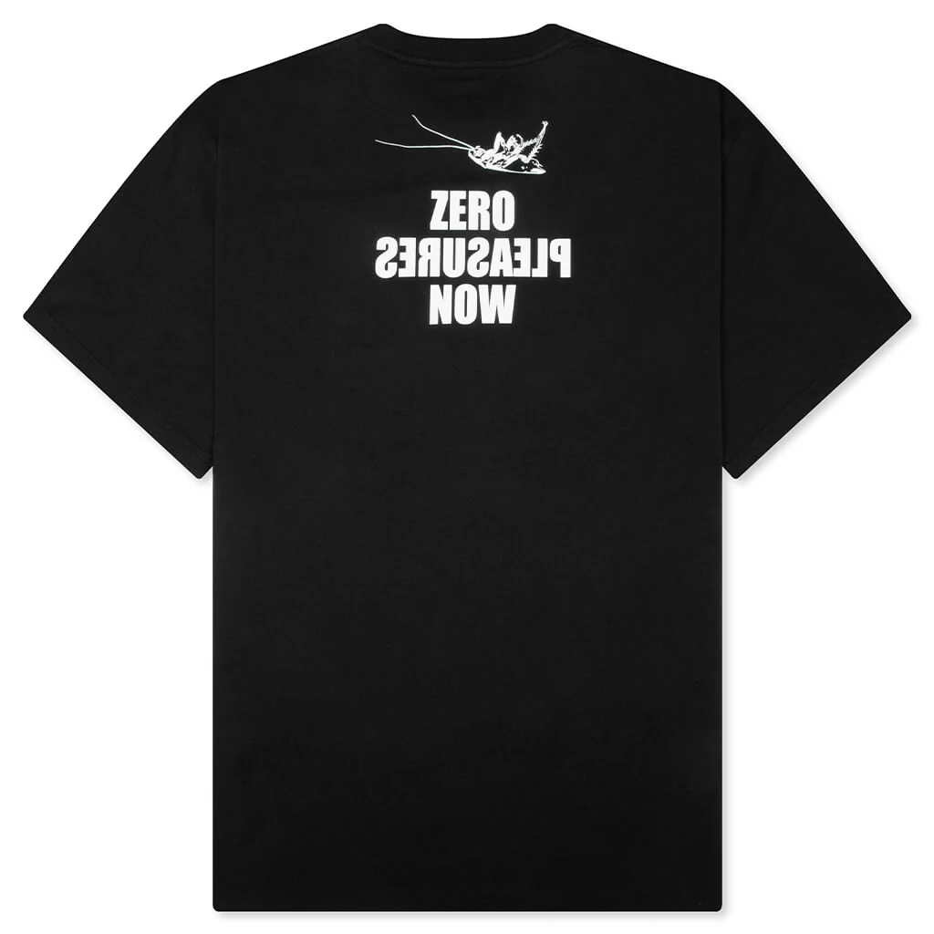 Pleasures x Zero Roaches T-Shirt - Black - Image 2