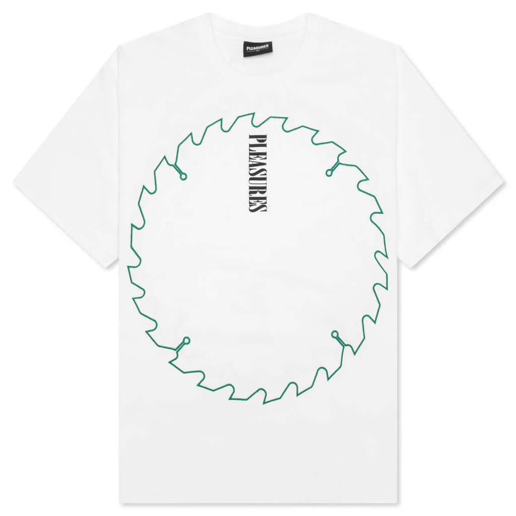 Saw Heavyweight T-Shirt - White