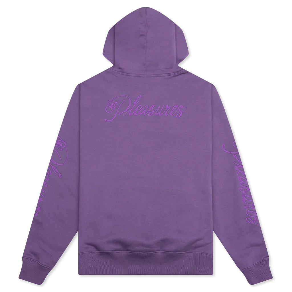 Scrawl Hoodie - Eggplant - Image 2