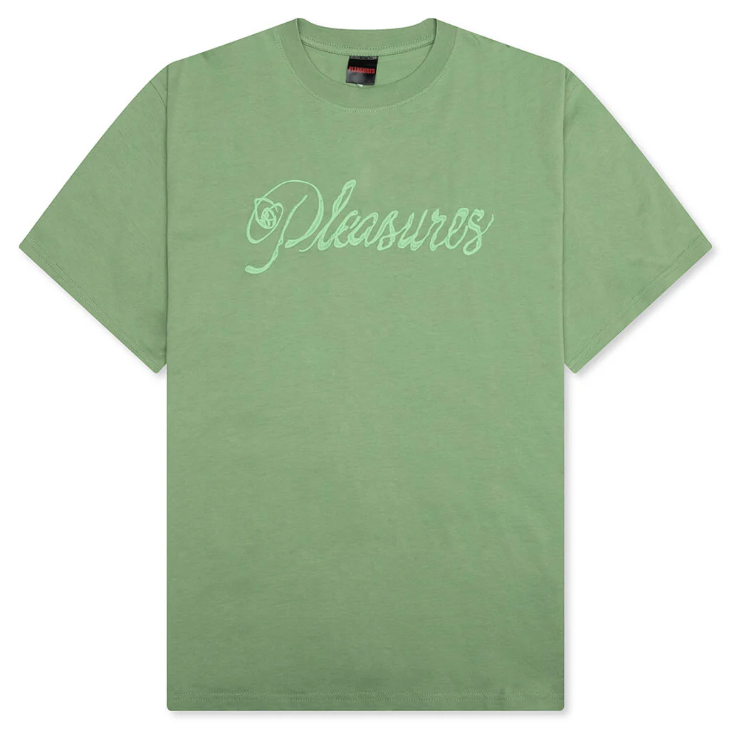 Scrawl T-Shirt - Matcha