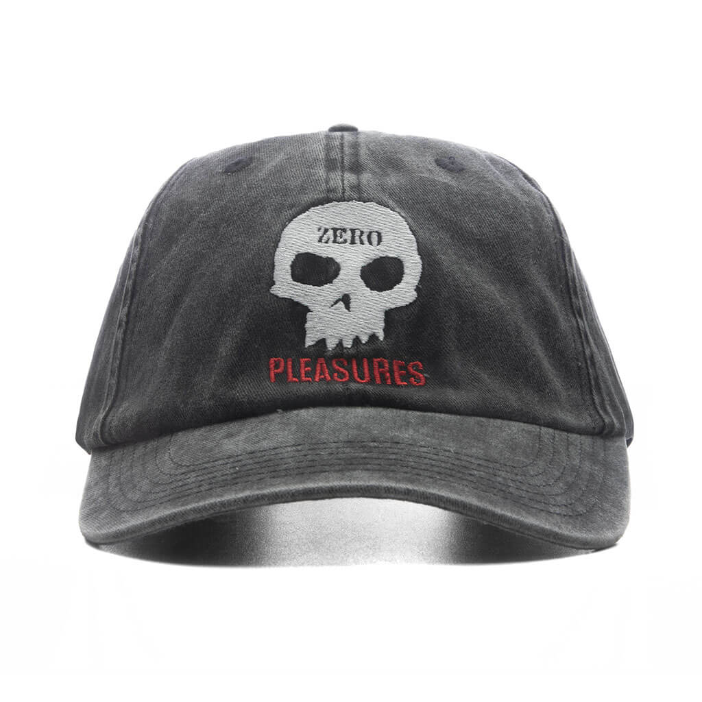 Pleasures x Zero Skull Dad Cap - Black