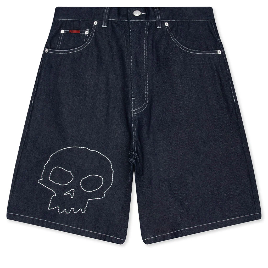 Pleasures x Zero Skull Jorts - Raw