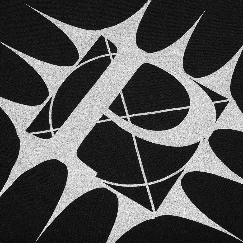 Spike Zip Hoodie - Black - Image 3