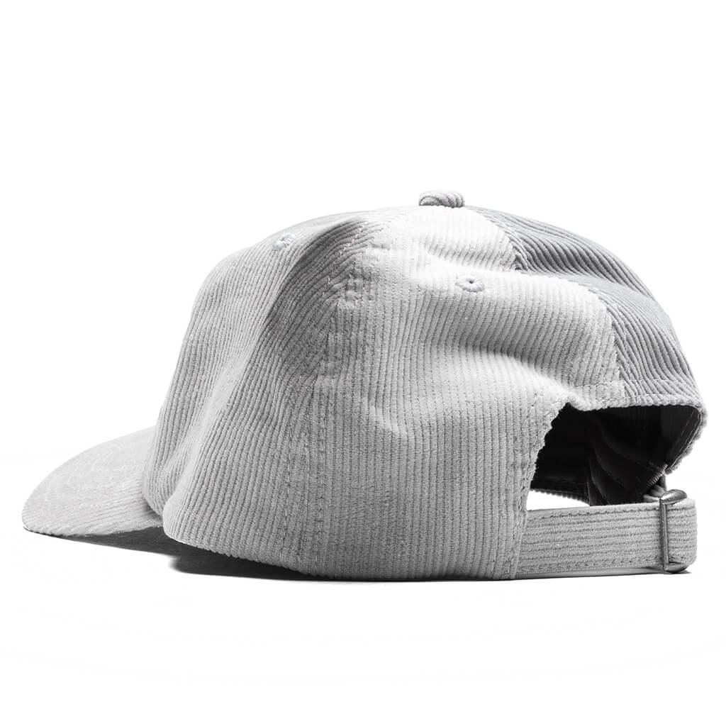 Split Corduroy Cap - Grey - Image 4