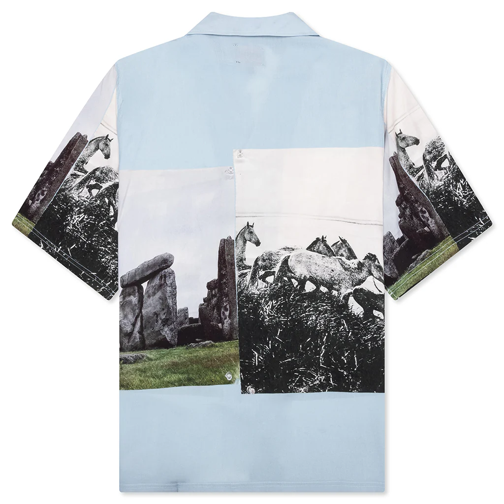 Stone Horse Button Down - Blue - Image 2