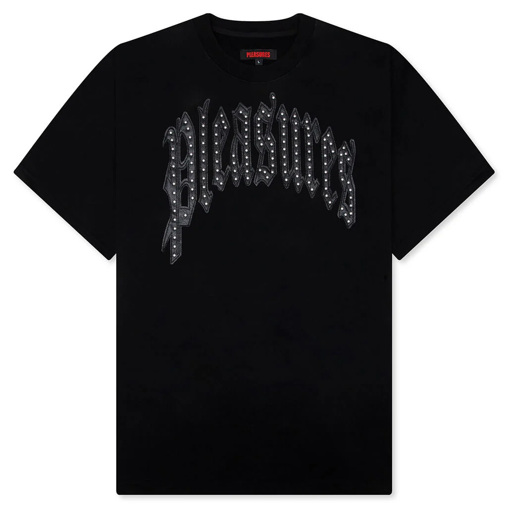 Twitch Studded Crewneck - Black
