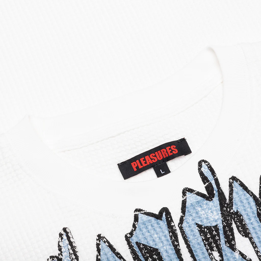 Twitch Waffle Shirt - White - Image 3