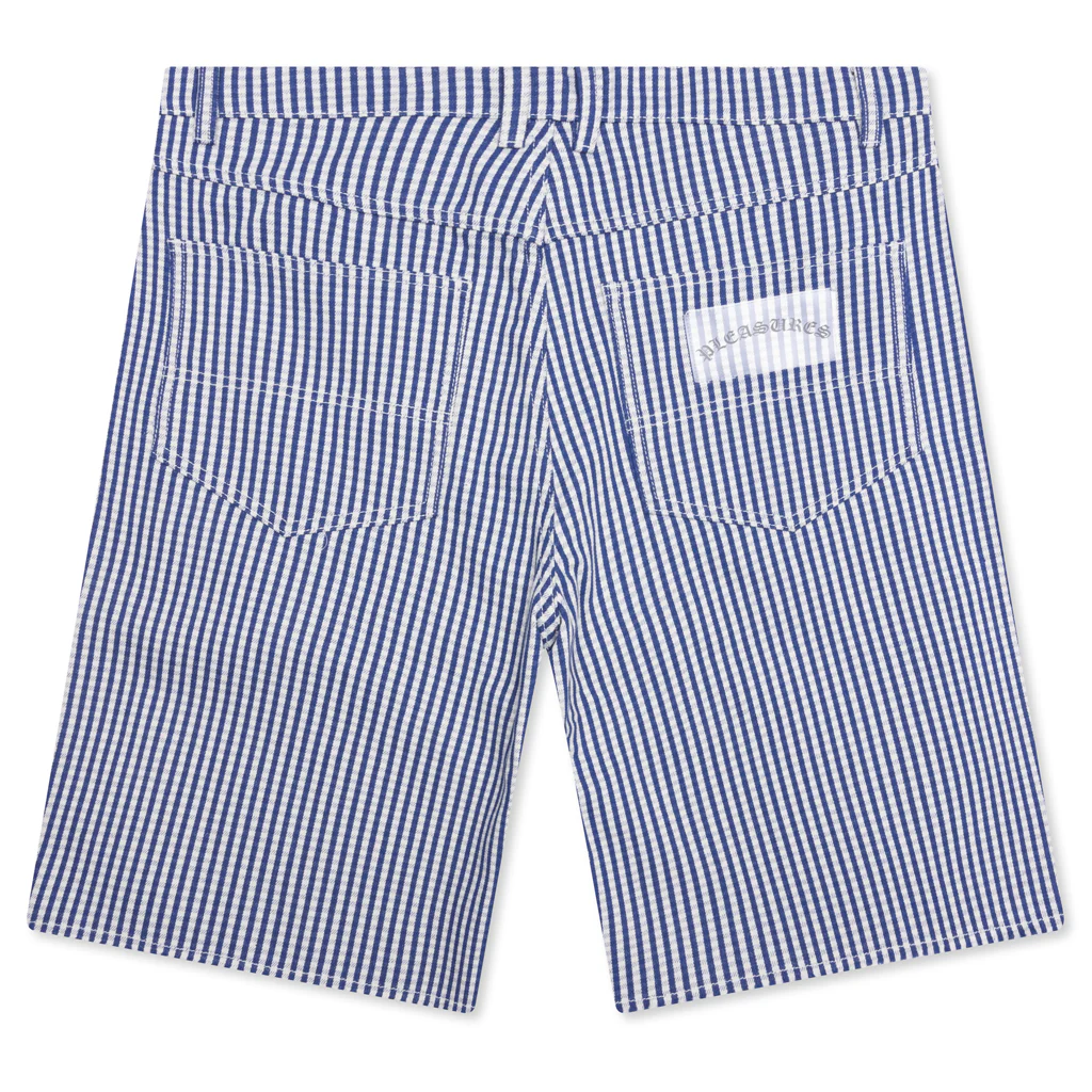 Ultra Plaid Shorts - Blue - Image 2