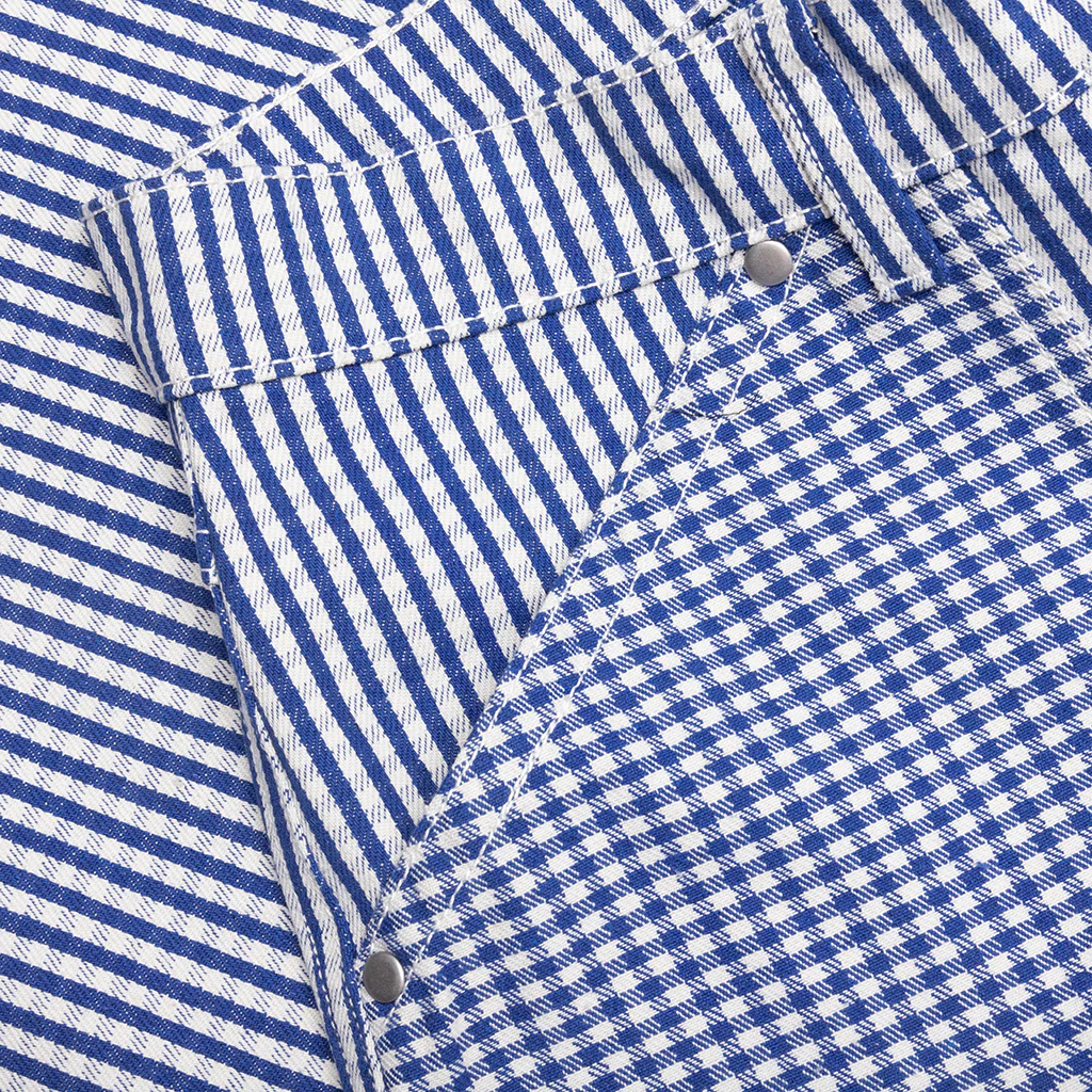 Ultra Plaid Shorts - Blue - Image 3