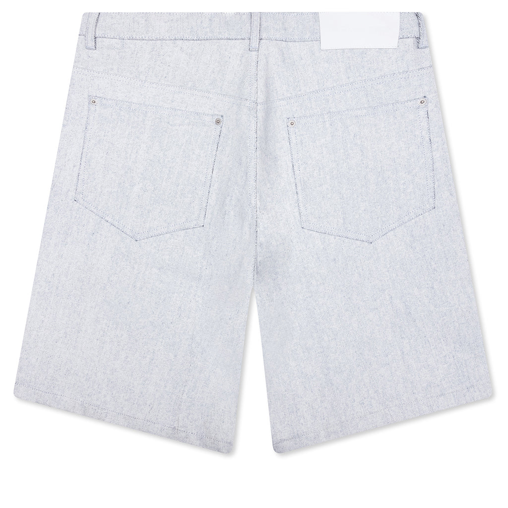 Whiteout Baggy Jorts - Off White - Image 2