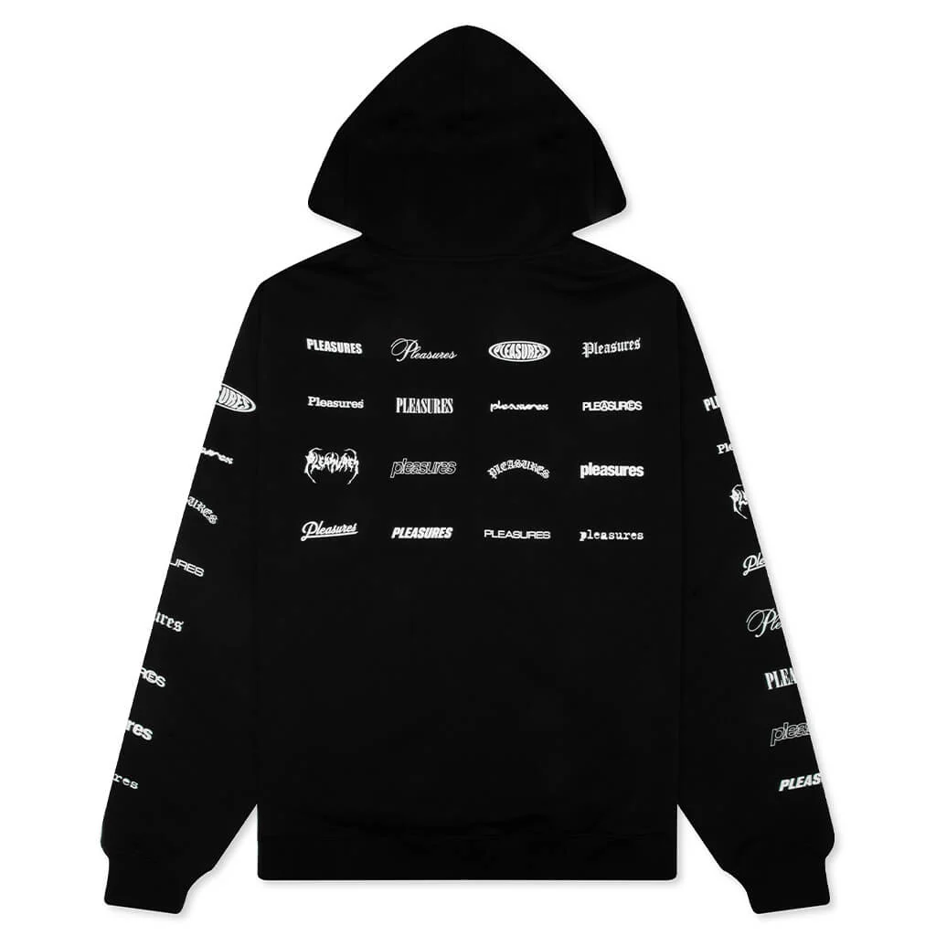 Woodmark Zip Hoodie - Black - Image 2
