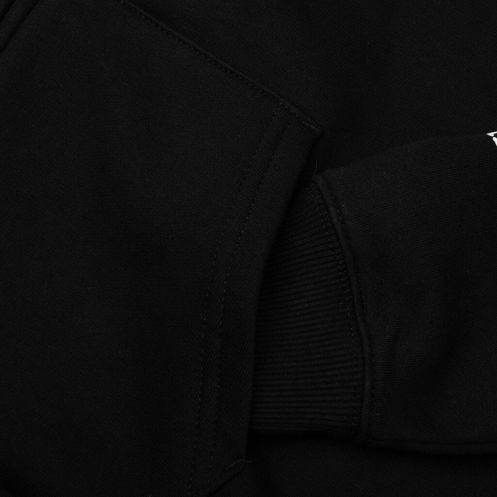 Woodmark Zip Hoodie - Black - Image 3