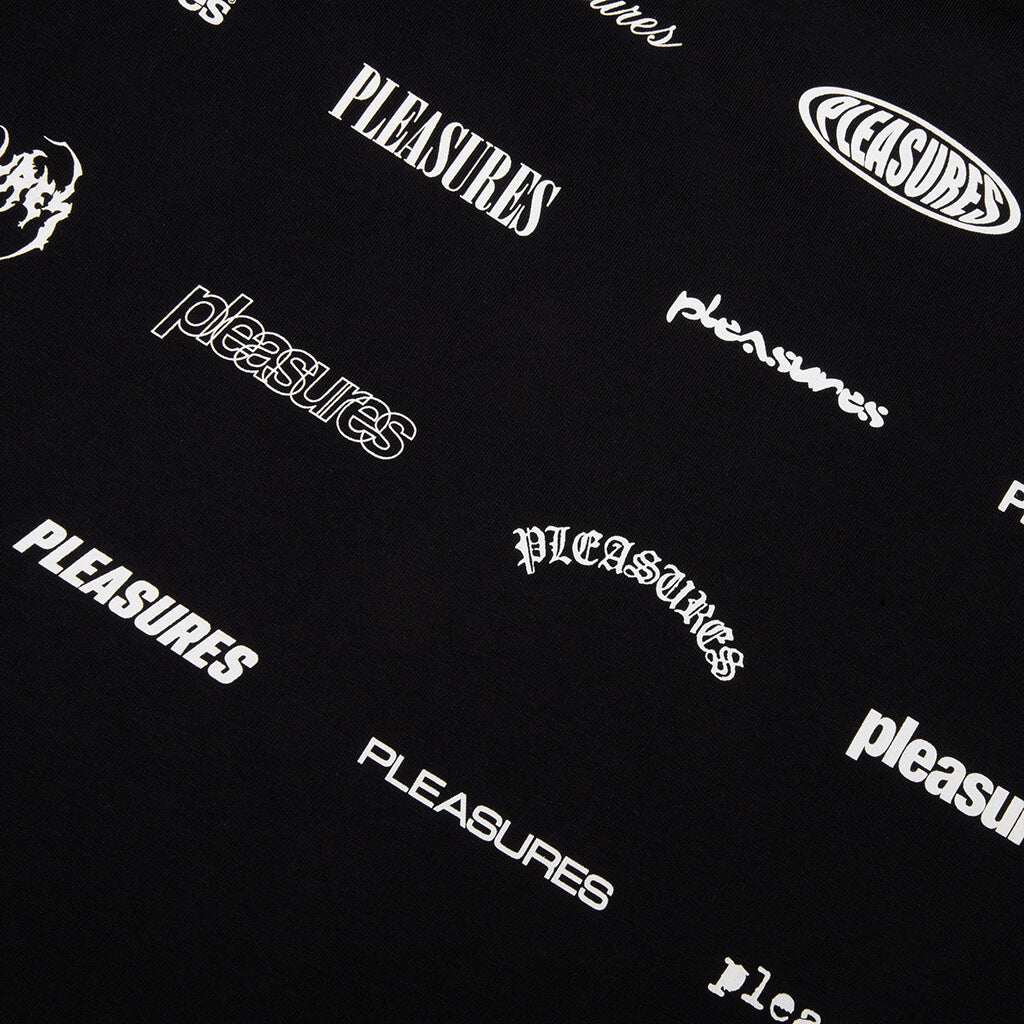 Wordmark T-Shirt - Black - Image 4