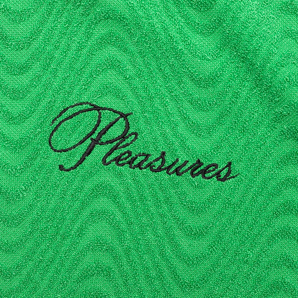 Zen Terry Boxy Polo - Green - Image 4