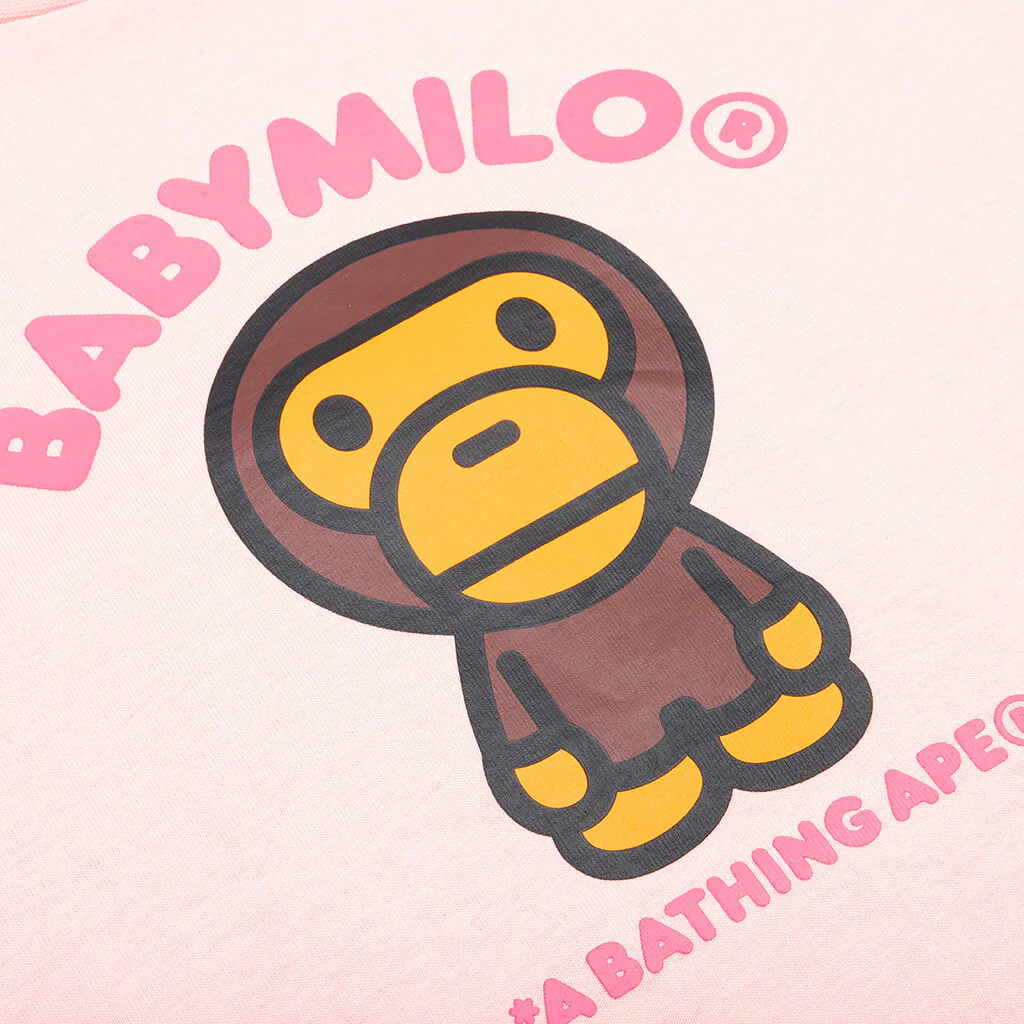 Kid's Baby Milo Tee - Pink - Image 3