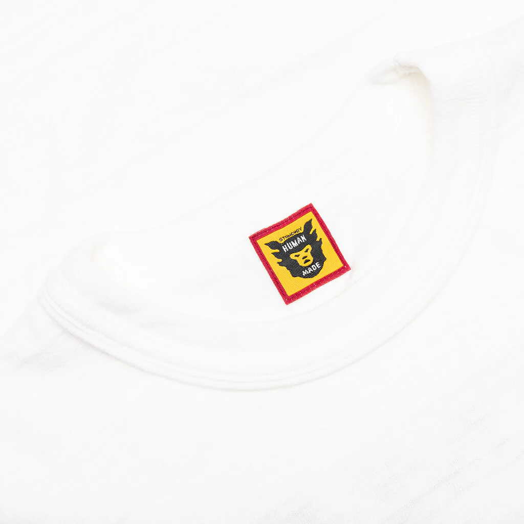 Pocket T-Shirt #2 - White - Image 3