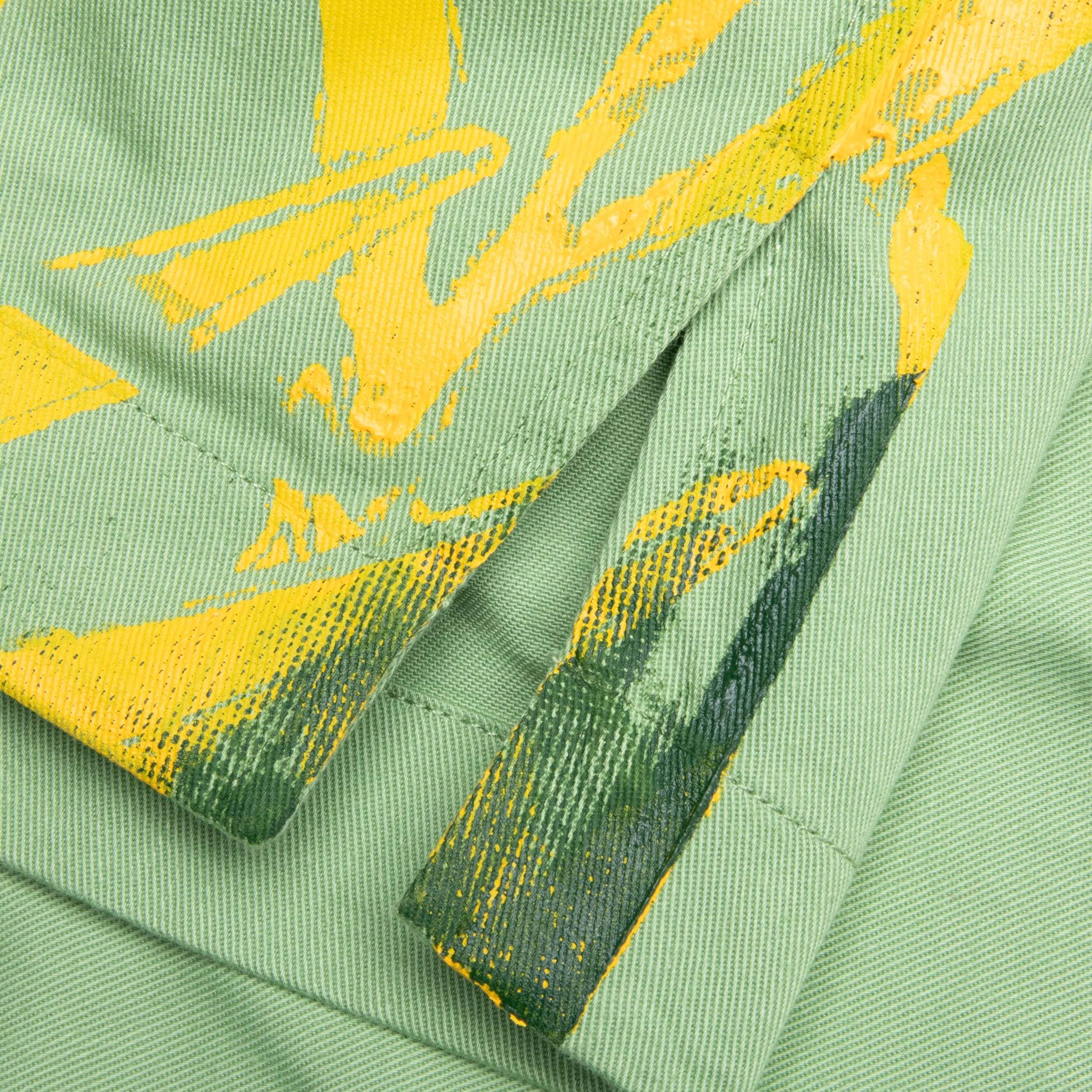 Pol Anglada Print Short Sleeve Shirt - Green - Image 5