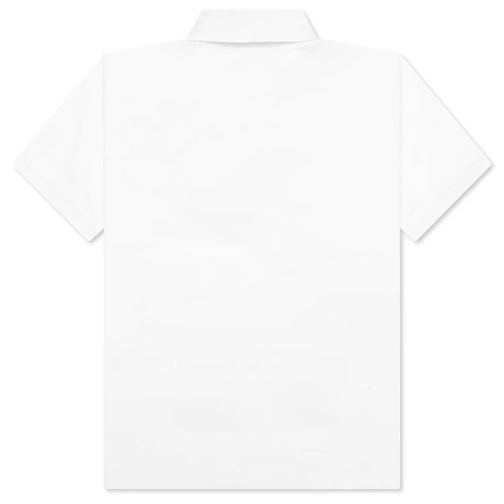 Polo Shirt - White - Image 2